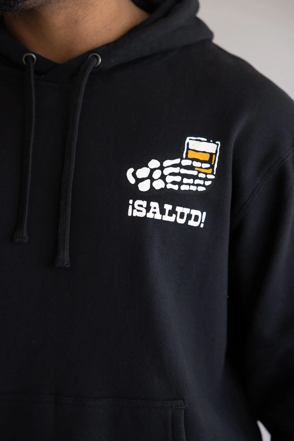 Ariat x Sendero Senor Agave Horses Hoodie for Men in Black | 10062504-BLK - Image 4