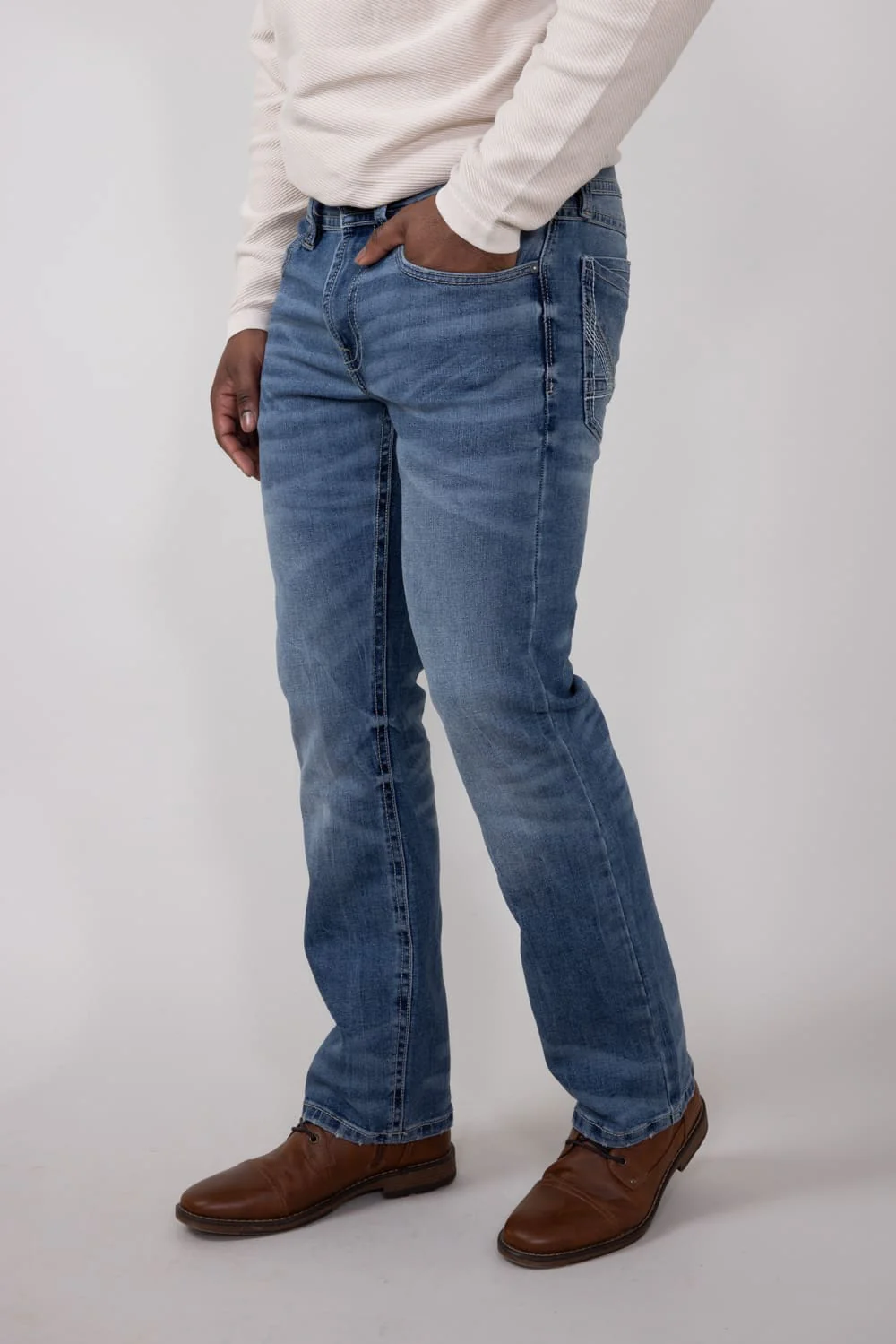 Axel Jeans Colton Eaton Bootcut Athletic Jeans for Men | AXMB0080-COLTON - Image 3