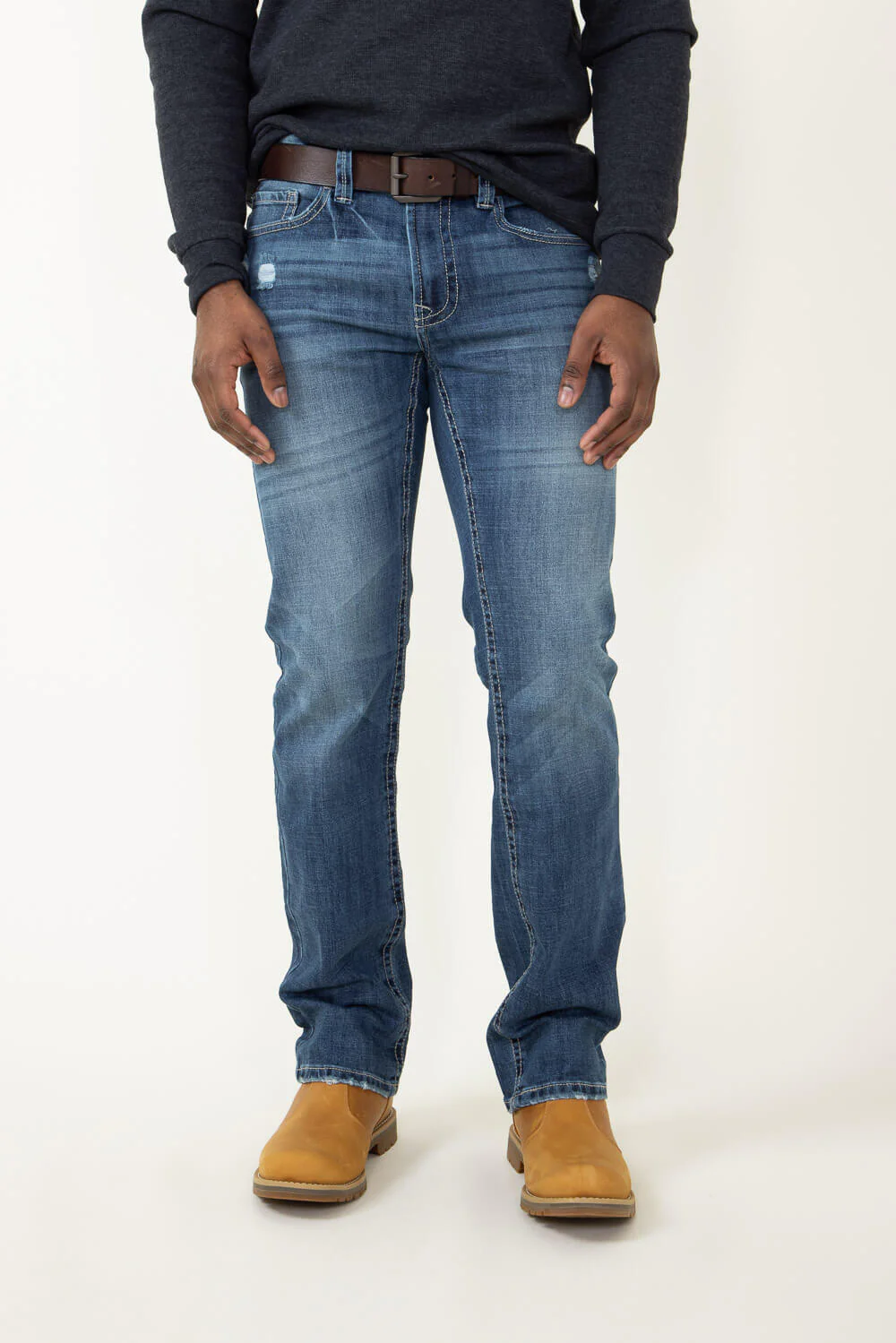 Axel Jeans Davis Classic Straight Jeans for Men | AXMB0041-TUNXIS - Image 4