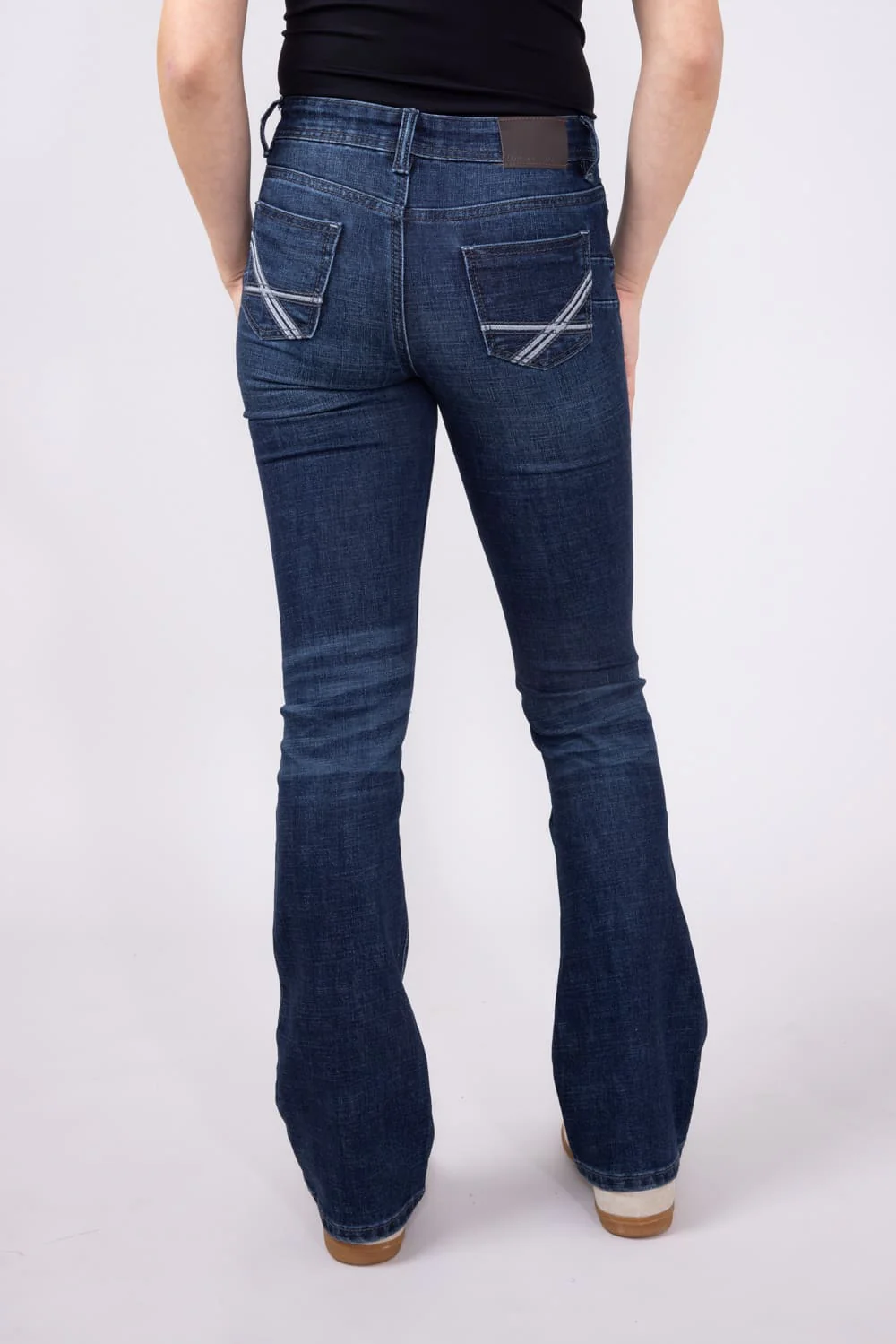 Axel Jeans Girls 7-16 Dorothy Bootcut Flare Jeans | AXGB0005 - Image 5