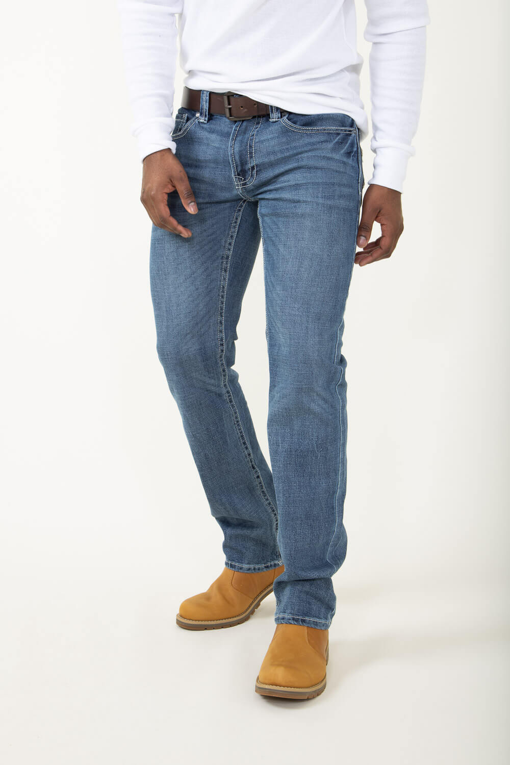 Axel Jeans Logan Classic Straight Jeans for Men | AXMB0047-HPT - Image 3