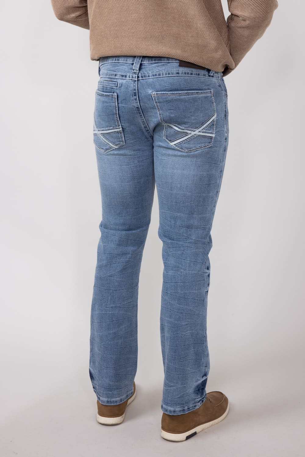 Axel Jeans Owen Cave Bootcut Athletic Jeans for Men | AXMB0084-OWEN - Image 4