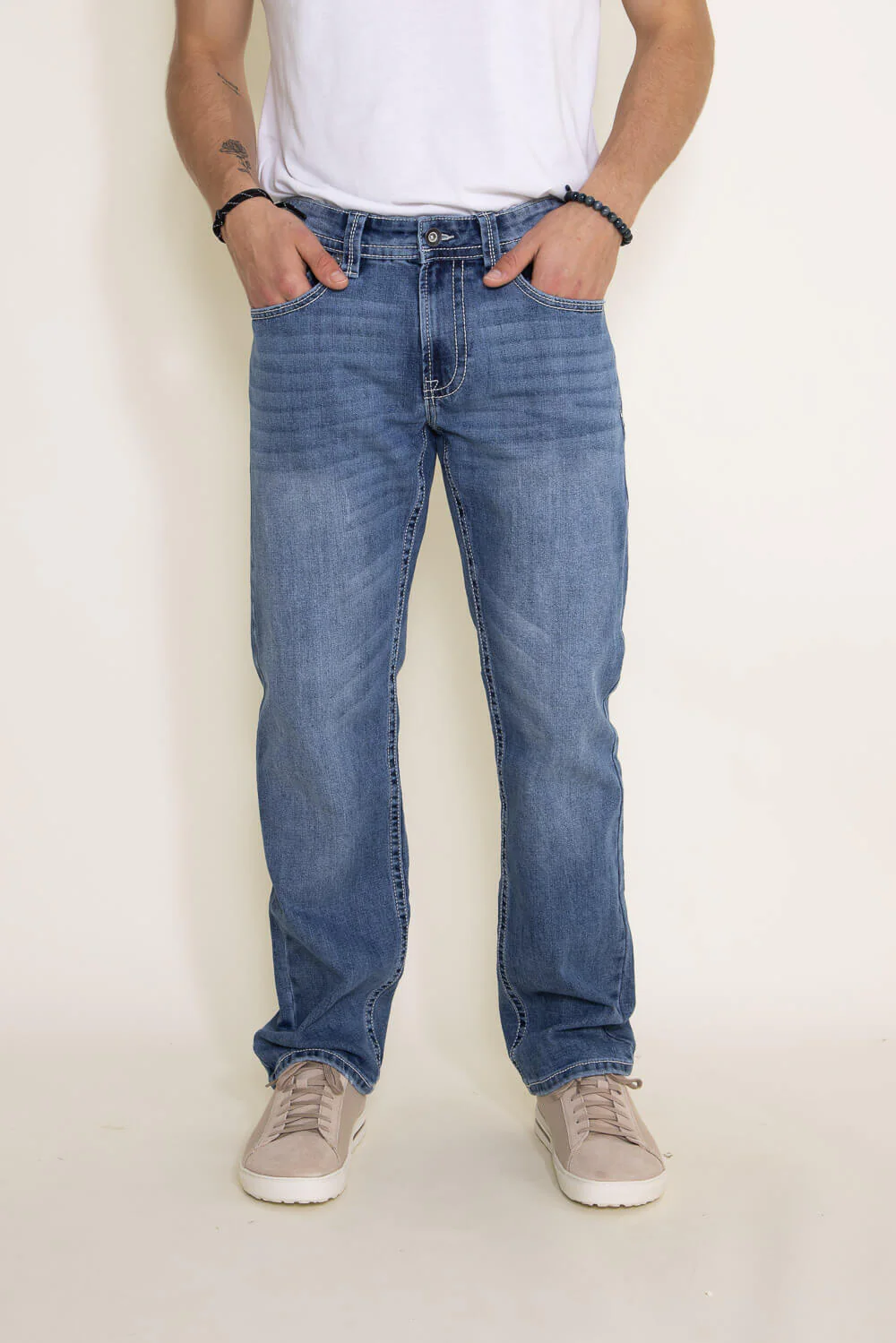 Axel Jeans Vincent Classic Straight Jeans for Men | AXMB0066-VINCENT - Image 3