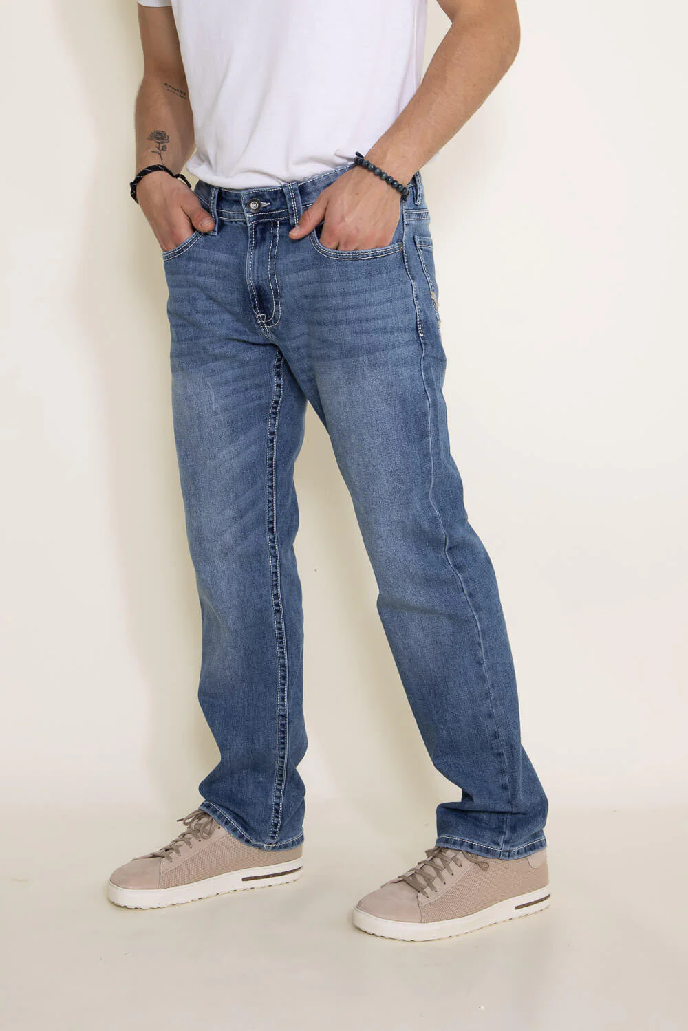 Axel Jeans Vincent Classic Straight Jeans for Men | AXMB0066-VINCENT - Image 4