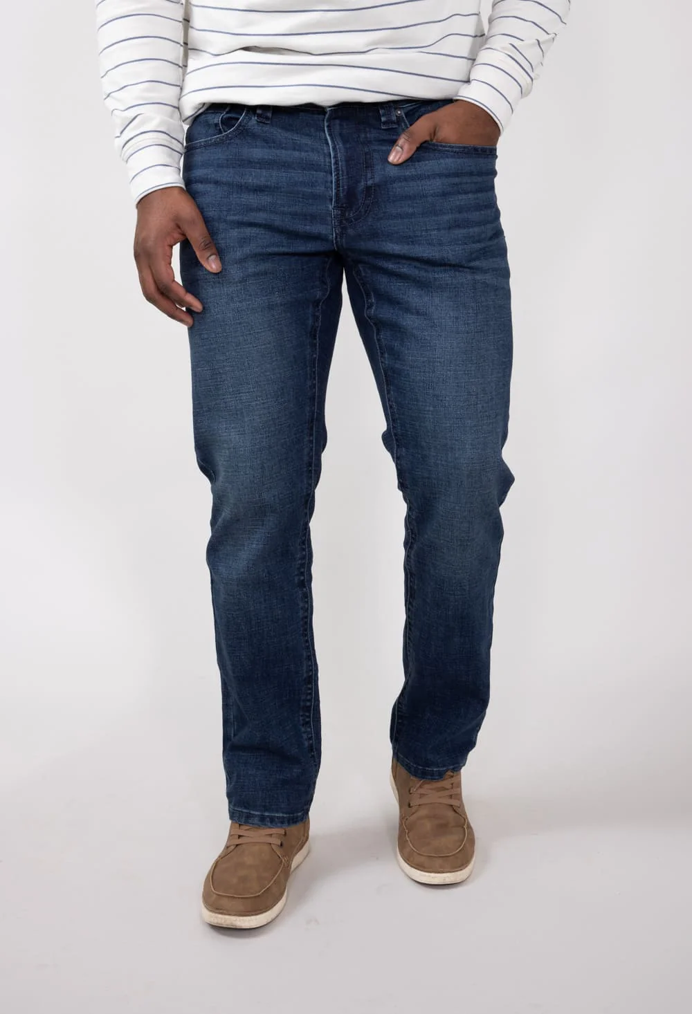 Axel Jeans Lincoln New Castle Athletic Straight Jeans for Men | AXMB0085-LINCOLN - Image 5
