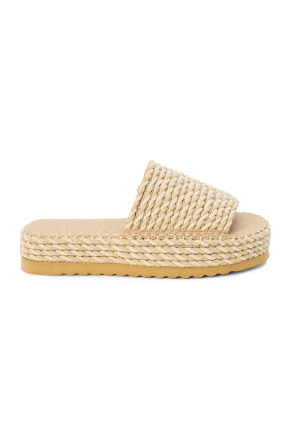 Beach by Matisse Del Mar Platform Sandals for Women in Natural | DEL MAR-NAT ROPE - Image 3