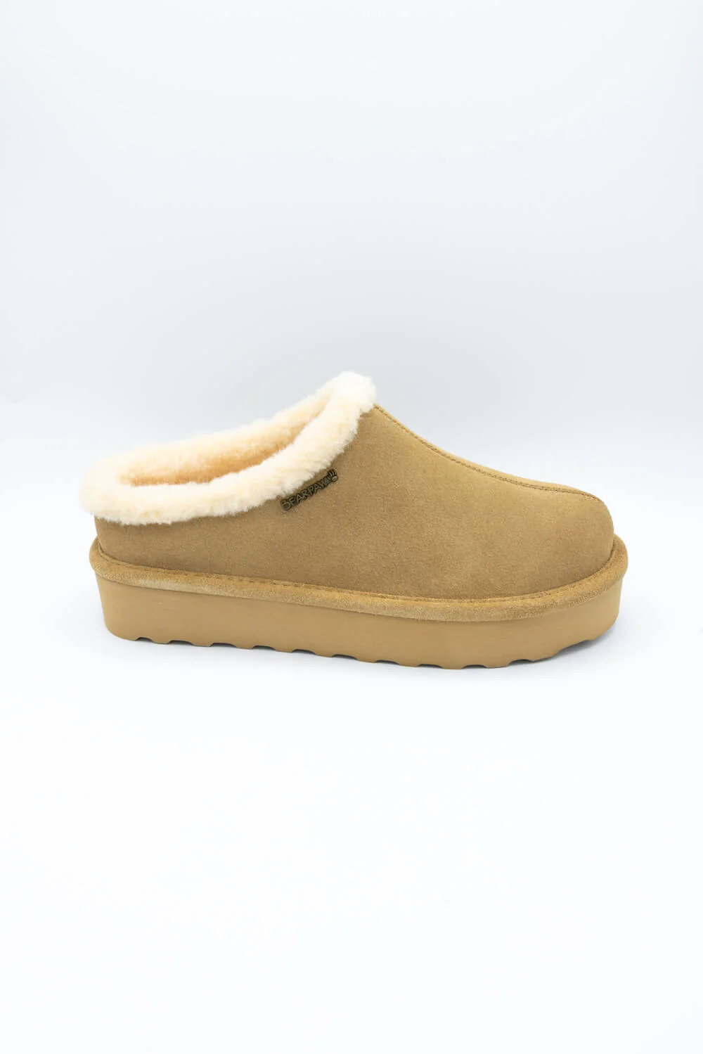 Bearpaw Izzy Platform Lo Slipper Clogs for Women in Iced Coffee | 3323W-243 ICED COFFEE - Image 3
