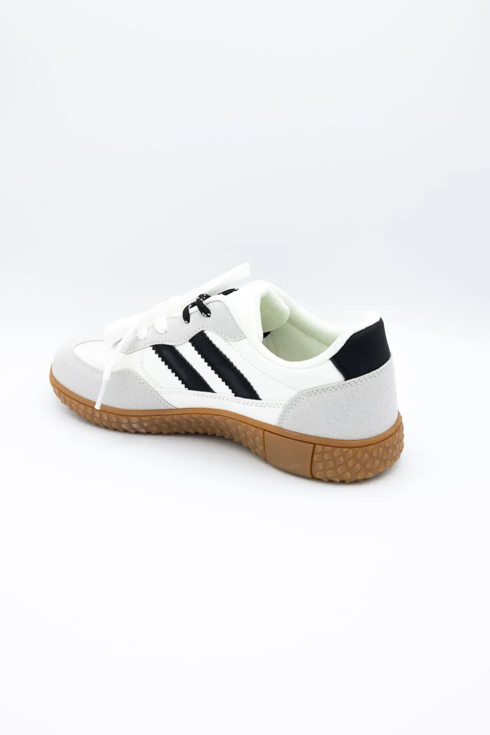 Berness Gillian Sneakers for Women in White | GILLIAN-WHITE/BLK - Image 4