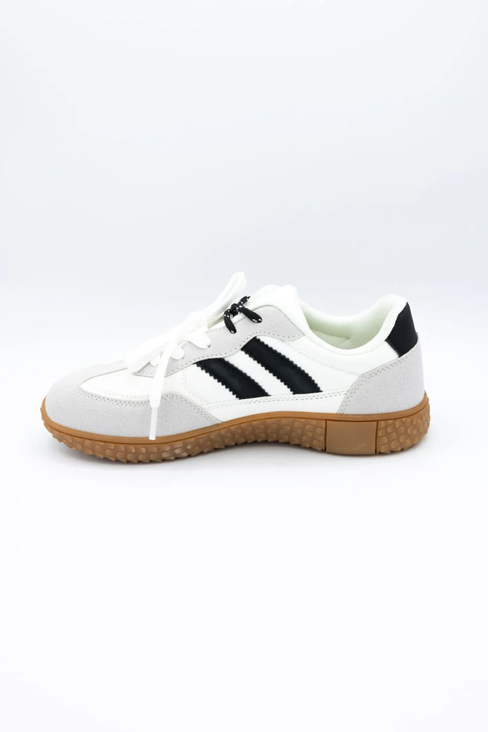 Berness Gillian Sneakers for Women in White | GILLIAN-WHITE/BLK - Image 5
