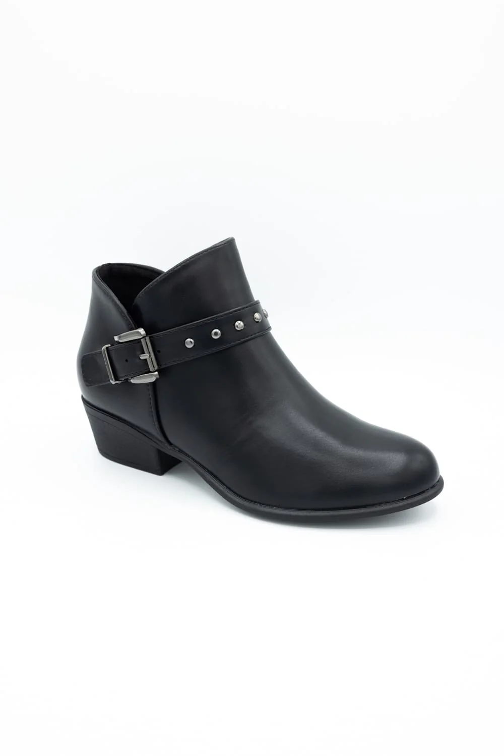 Berness Kashvi Buckle Booties for Women - Image 2