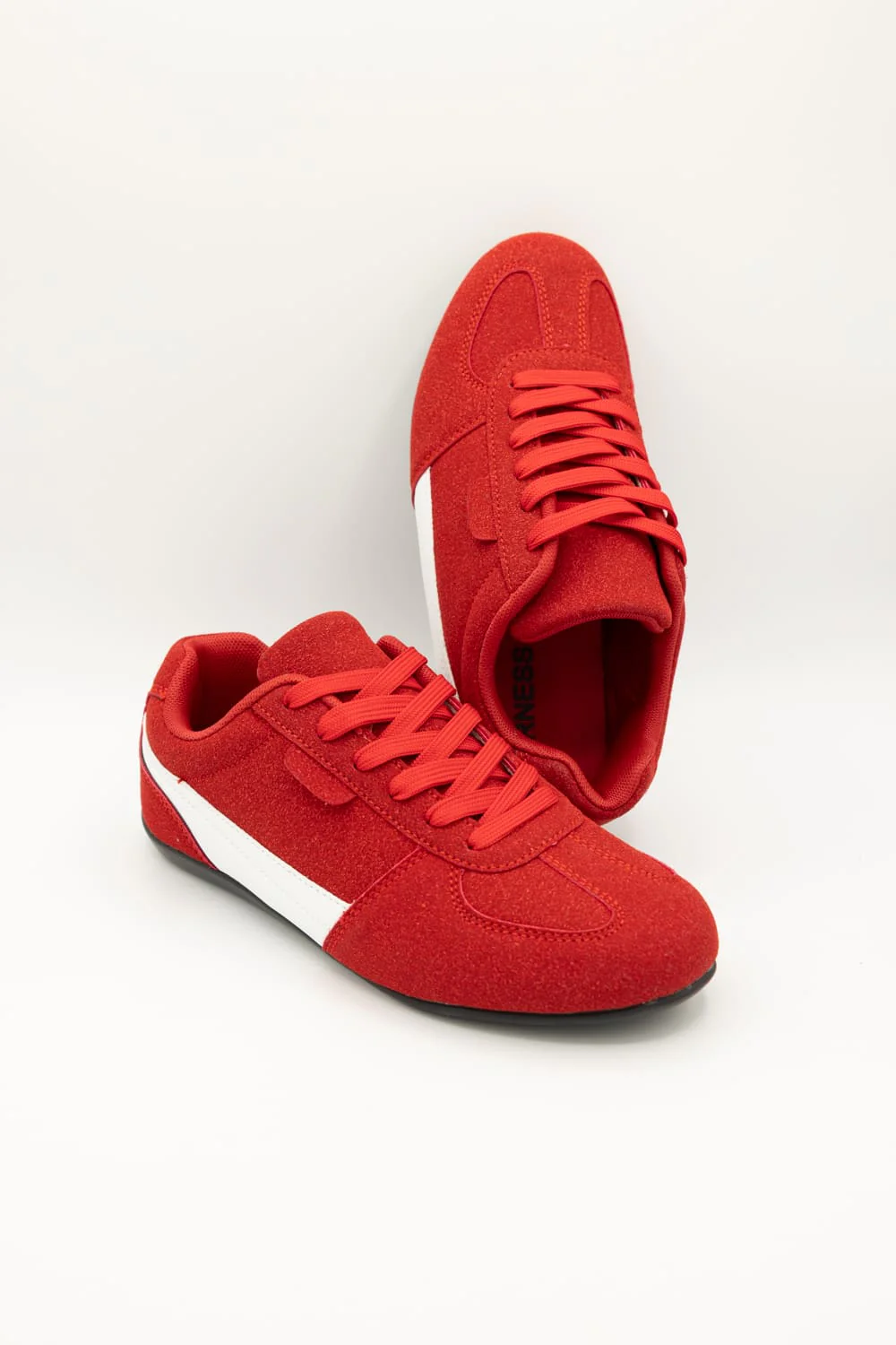 Berness Luno Sneakers for Women in Red | LUNO-RED - Image 2