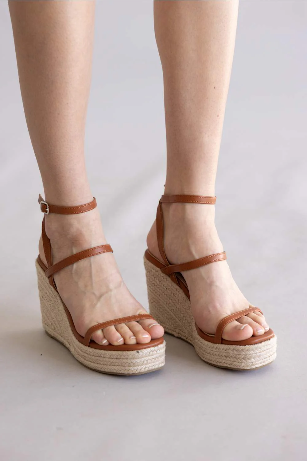 Berness Rosie Espadrille Wedges for Women in Camel | ROSIE-CAMEL - Image 3