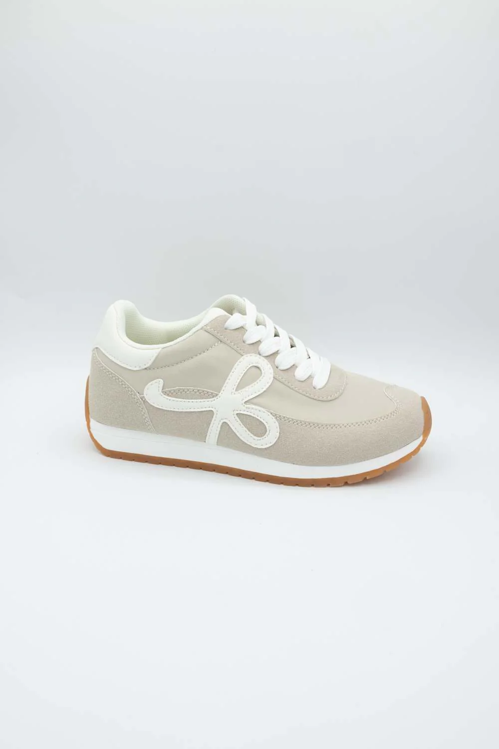 Berness Simone Retro Sneakers for Women in Beige | SIMONE-BEIGE - Image 4