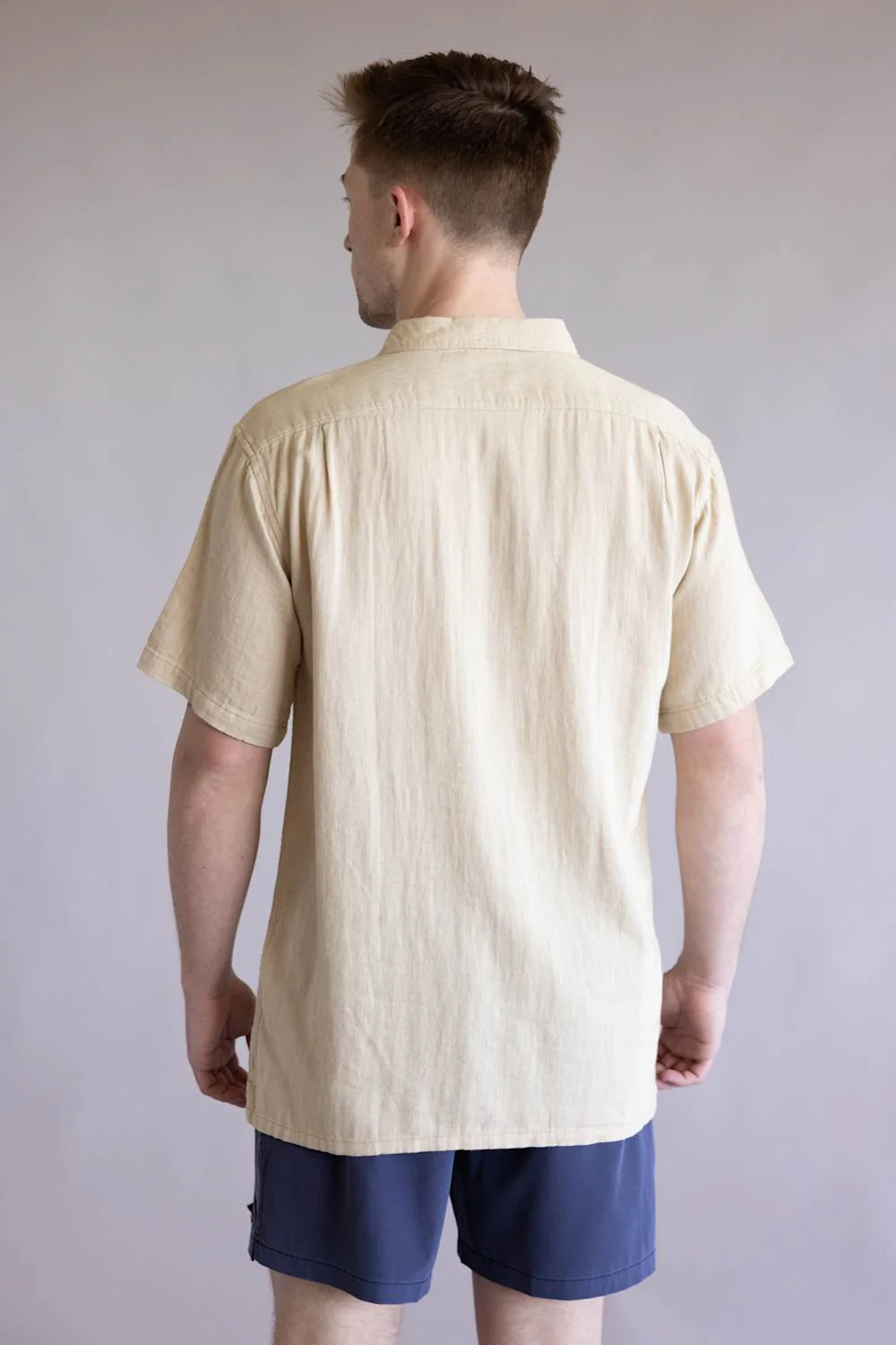 Billabong Cordoba Short Sleeve Shirt for Men in Desert Khaki | 24A044515-DESERTKHAKI - Image 5