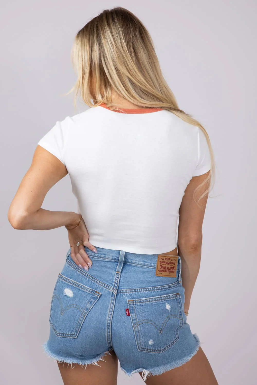 Billabong Electric Feeling T-Shirt for Women in Off White | 24B352503-SCS - Image 2
