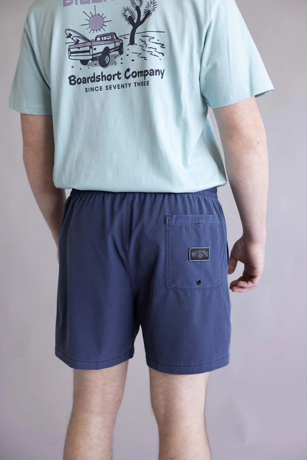 Billabong Every Other Day Lay Back Swim Trunks for Men in Graystone | 24A251602-GRYSTONE - Image 3