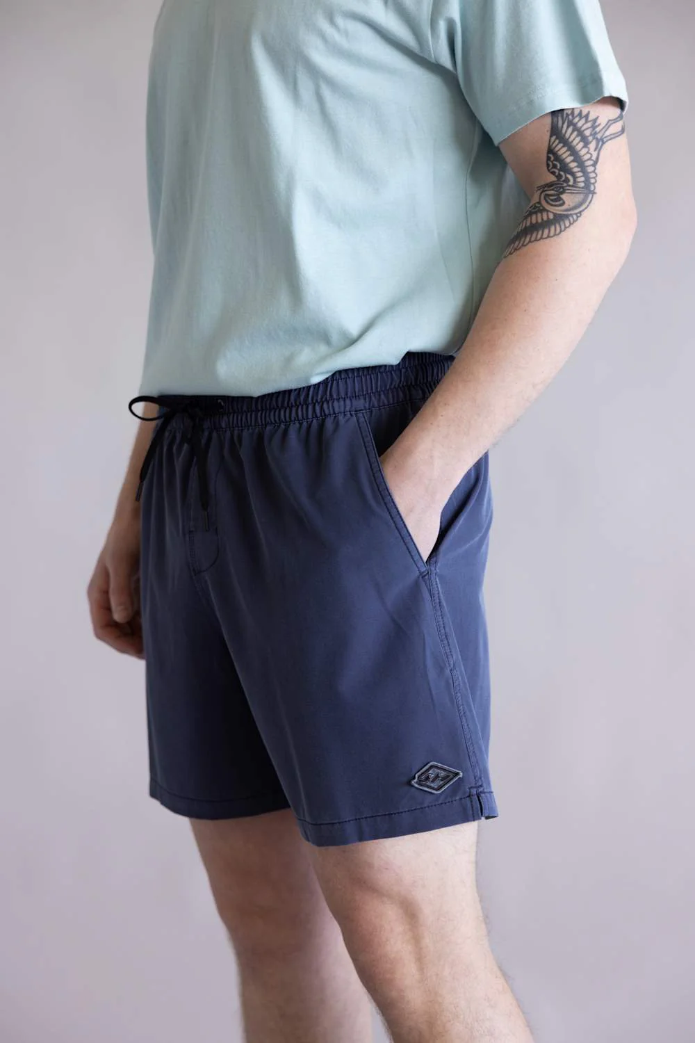Billabong Every Other Day Lay Back Swim Trunks for Men in Graystone | 24A251602-GRYSTONE - Image 4