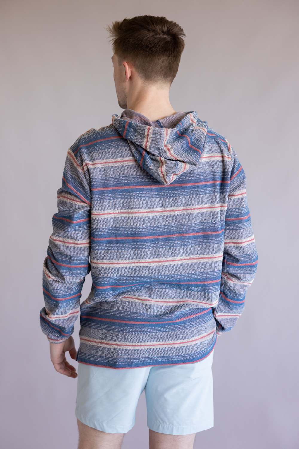 Billabong Flecker Diego Pullover for Men in Dark Denim | 24A411603-DKDENIM - Image 2