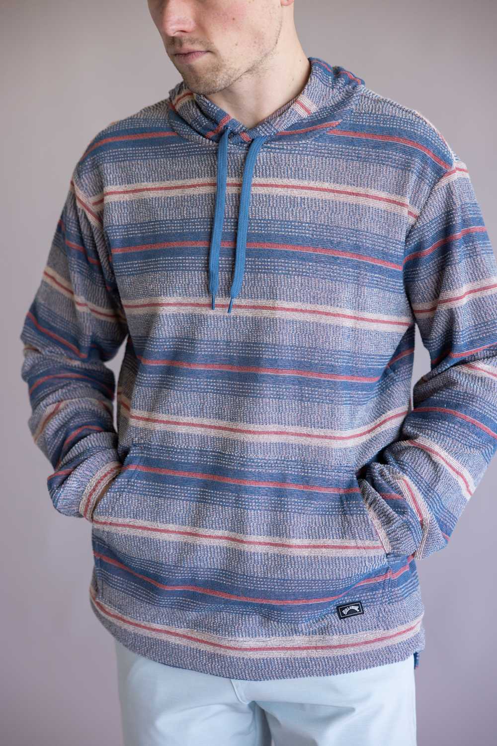 Billabong Flecker Diego Pullover for Men in Dark Denim | 24A411603-DKDENIM - Image 4