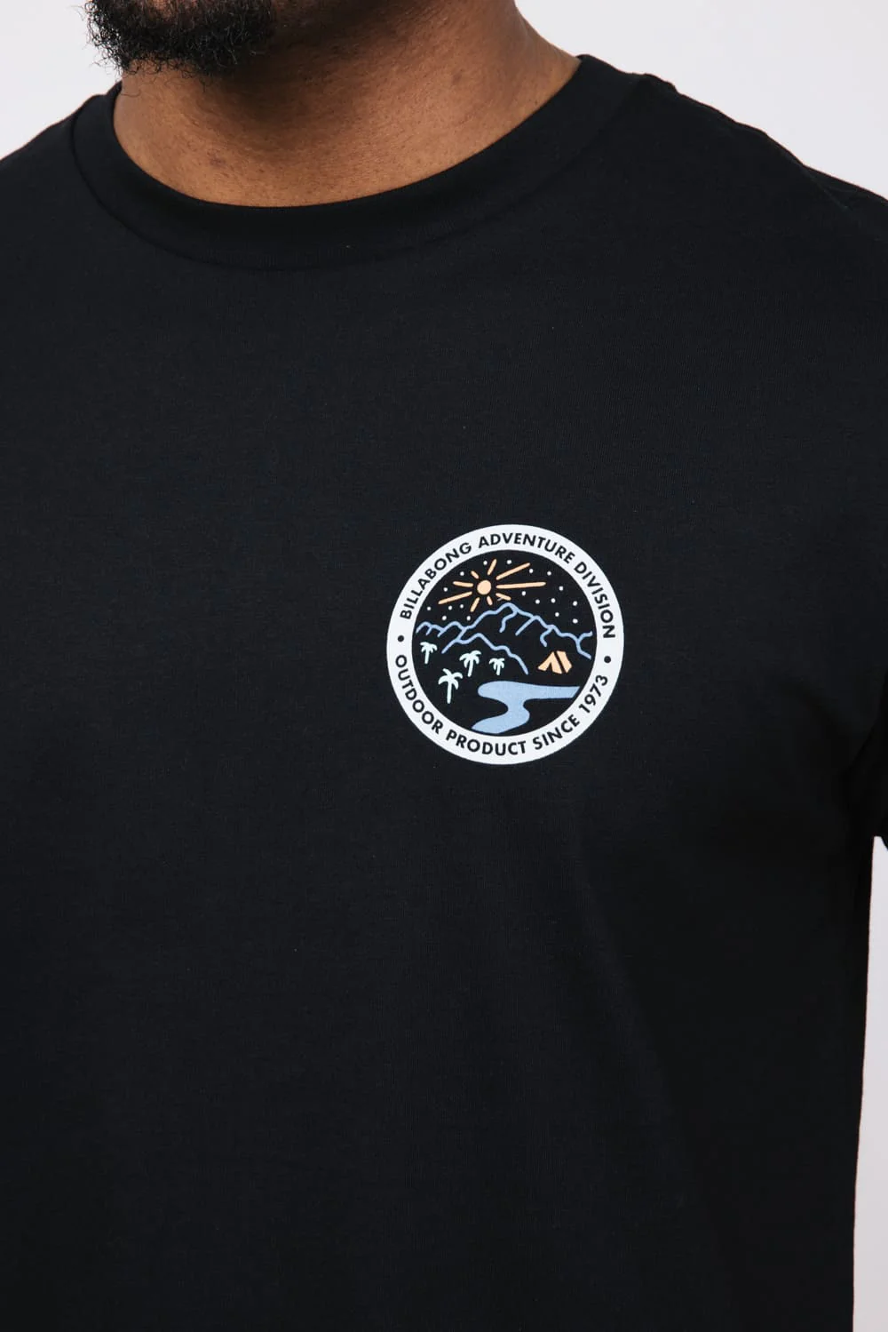 Billabong Rockies A/Div Premium T-Shirt for Men in Black | 24A502500-BLACK - Image 3
