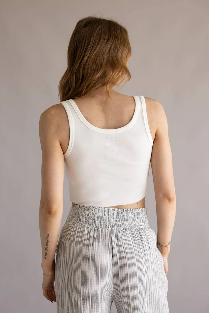 Billabong Salt Of The Sea Tank Top for Women in White | 24B451603-SCS1 - Image 4