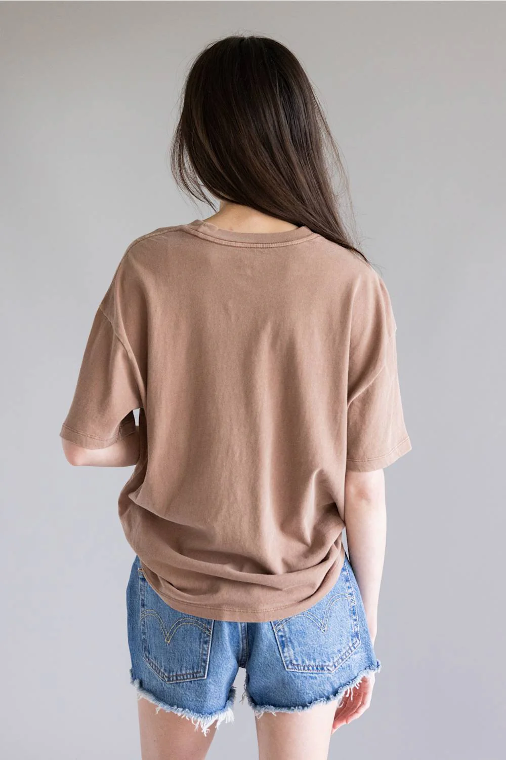 Billabong Sand to Surf T-Shirt for Women in Brown Stone  | BL000517W-BRST - Image 3