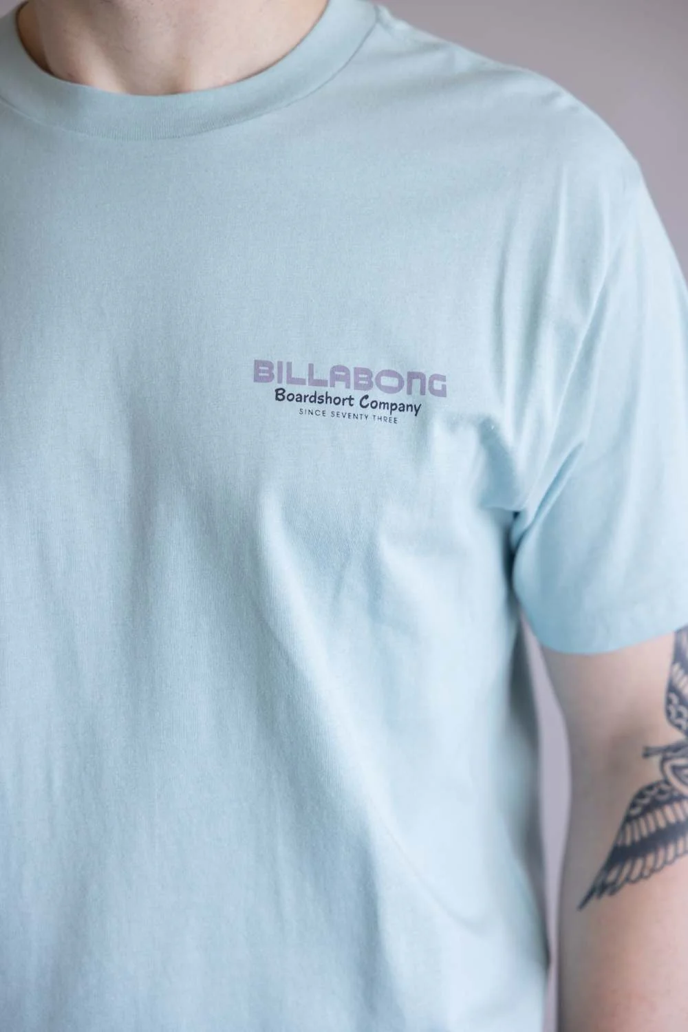 Billabong Tailgating Premium T-Shirt for Men in Dusty Blue | 24A521605-DSTBLUE - Image 3