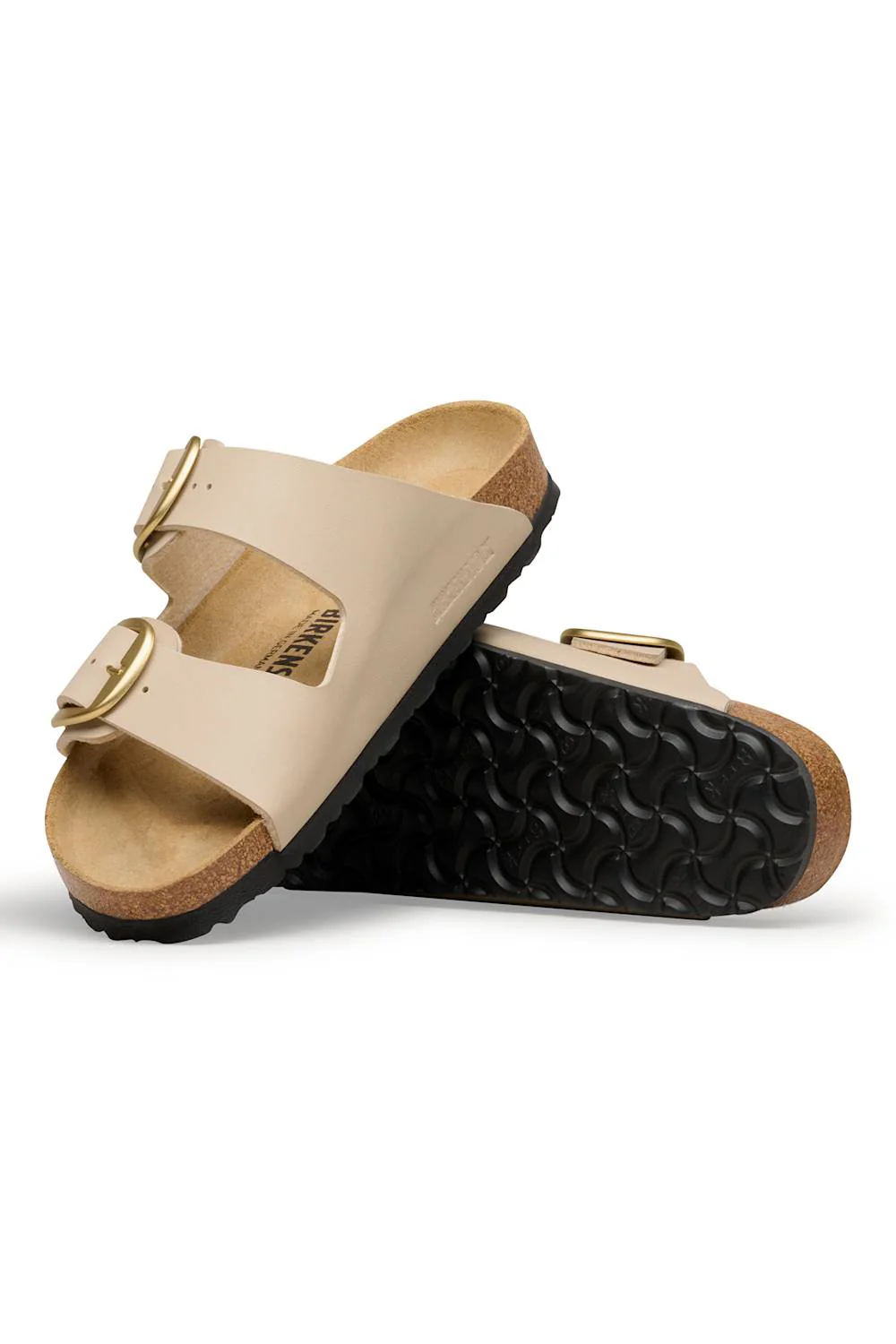 Birkenstock Arizona Big Buckle Birko-Flor Sandals in Sandcastle | 1031514 - Image 3
