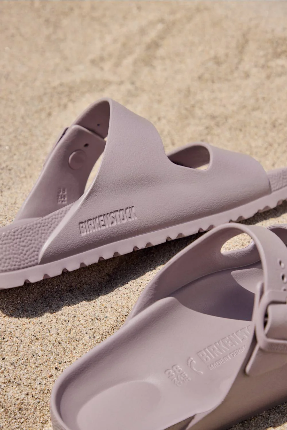 Birkenstock Arizona Essentials EVA Sandals for Women in Faded Purple | 1031294 - Image 2