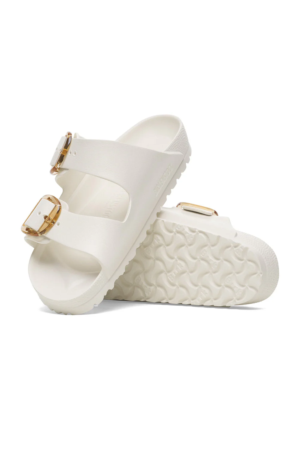 Birkenstock Arizona EVA Big Buckle Sandals for Women in Eggshell | 1029651 - Image 5