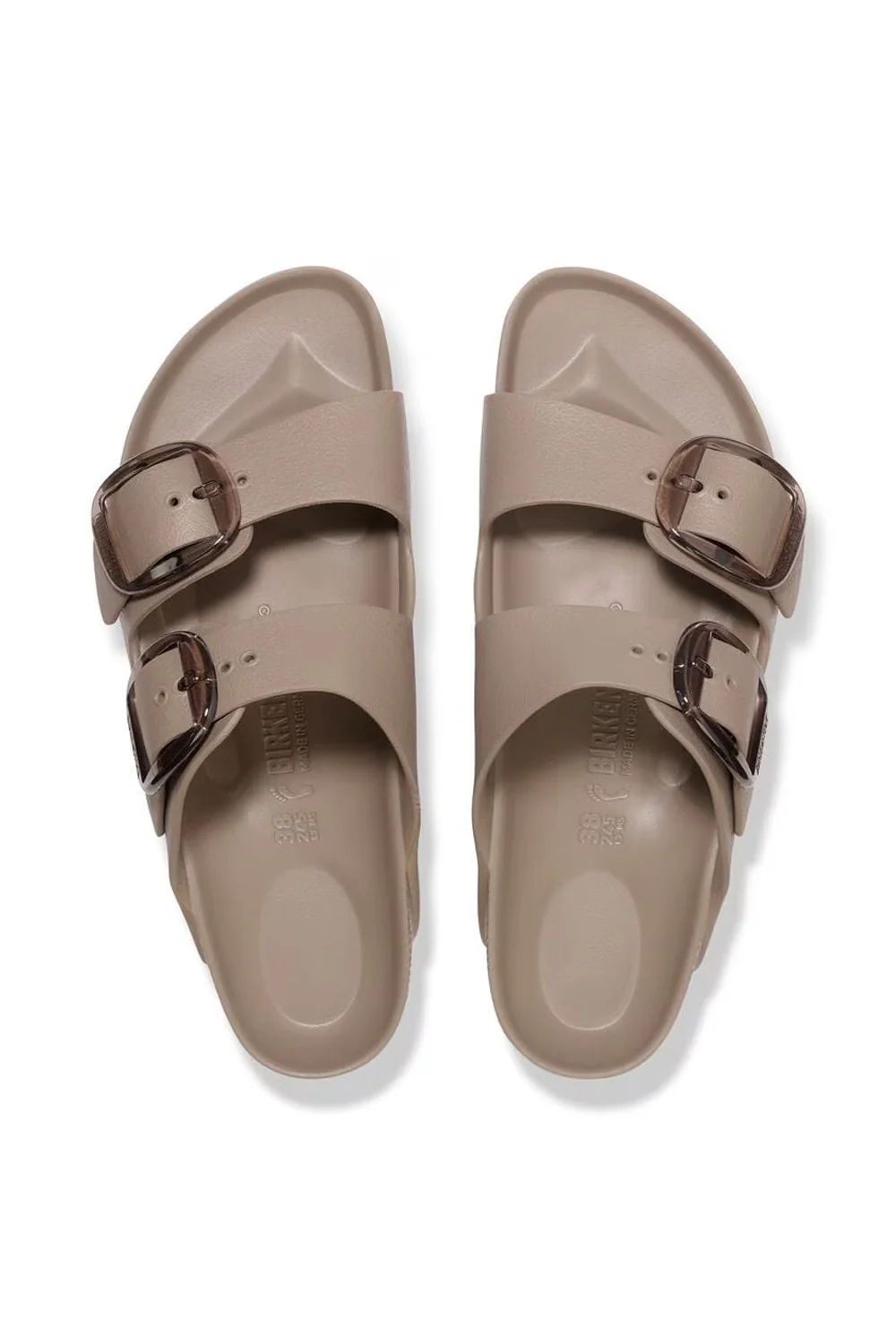 Birkenstock Arizona Big Buckle EVA Sandals for Women in Gray Taupe | 1030389 - Image 4