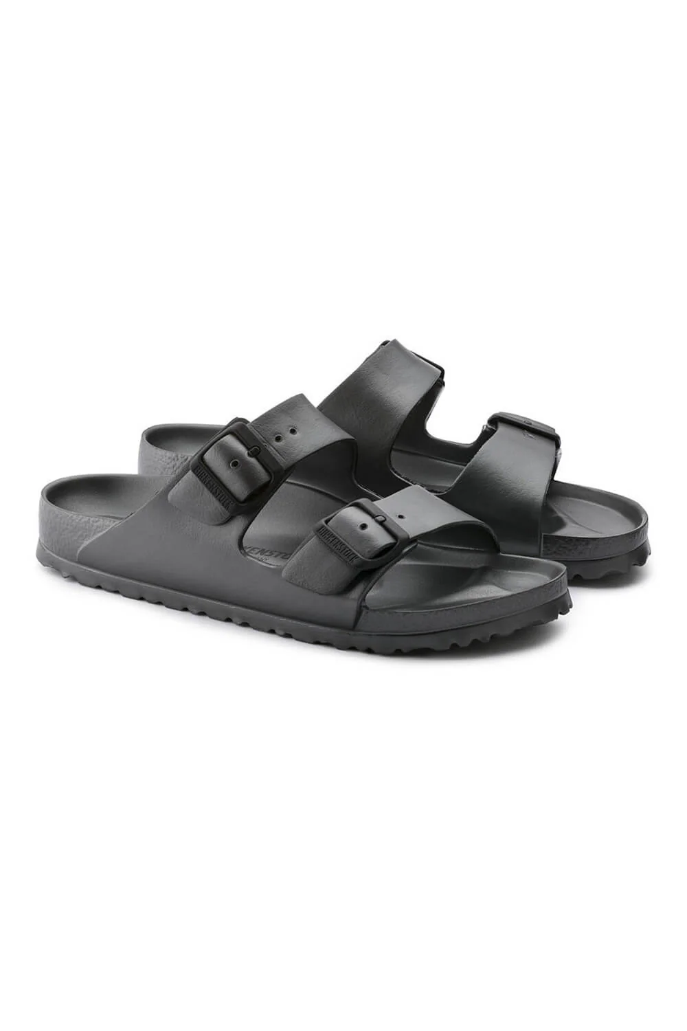 Birkenstock Arizona Essentials EVA Sandals for Men in Metallic Anthracite | 1001497 - Image 2