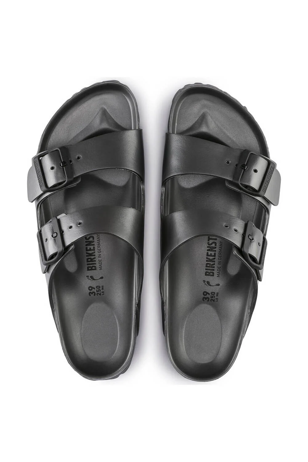 Birkenstock Arizona Essentials EVA Sandals for Men in Metallic Anthracite | 1001497 - Image 5