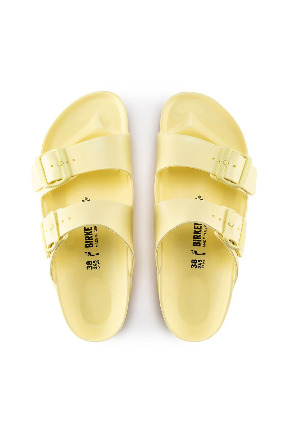 Birkenstock Arizona Essentials EVA Sandals for Women in Popcorn | 1022466 - Image 2