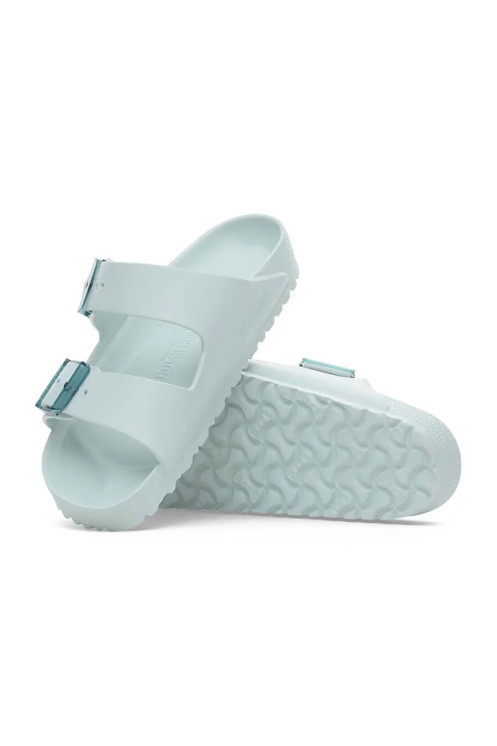 Birkenstock Arizona Stealth Buckle EVA Sandals for Women in Surf Green | 1029744 - Image 4