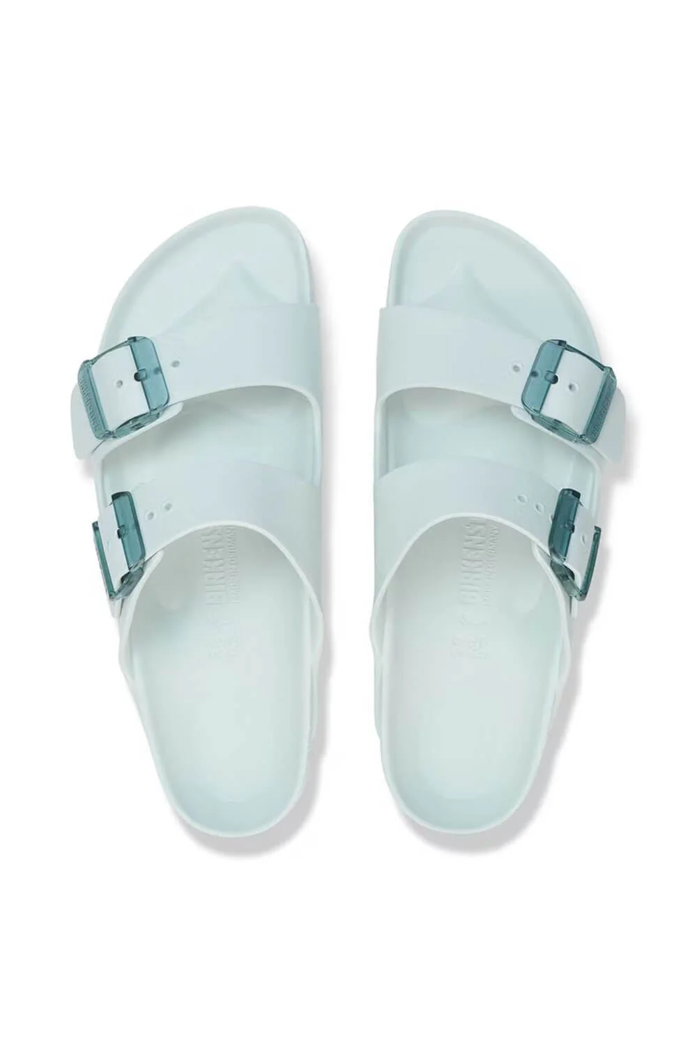 Birkenstock Arizona Stealth Buckle EVA Sandals for Women in Surf Green | 1029744 - Image 5