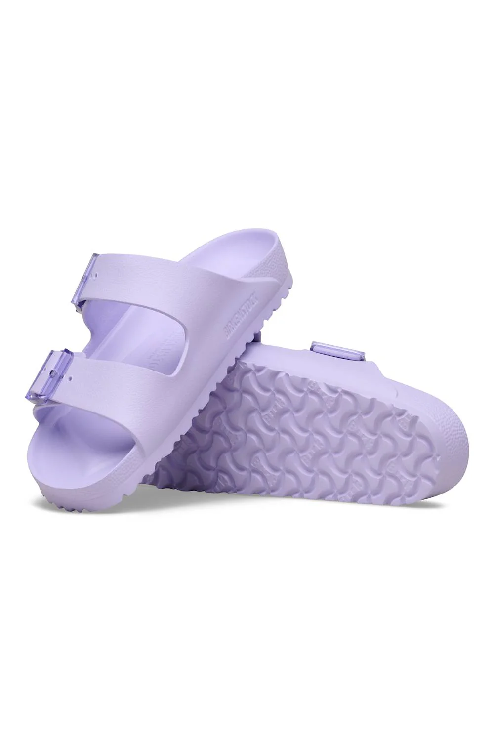 Birkenstock Arizona Stealth Buckle EVA Sandals for Women in Purple Fog | 1031309 - Image 3