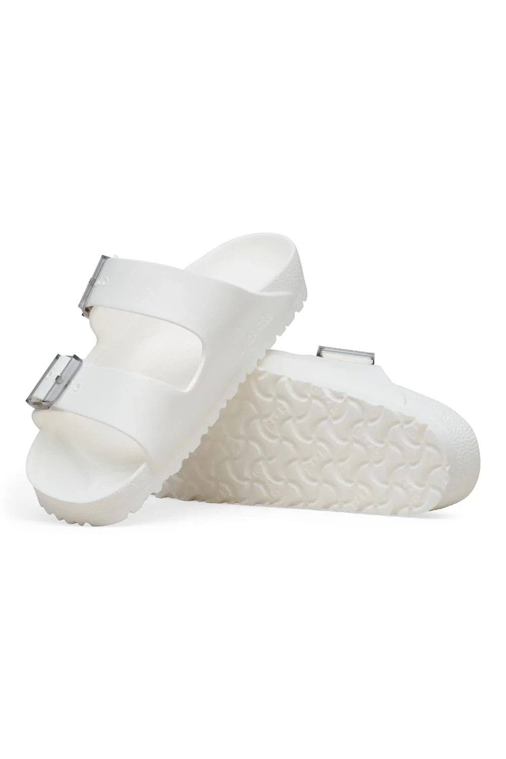 Birkenstock Arizona Stealth Buckle EVA Sandals for Women in White | 1031330 - Image 3