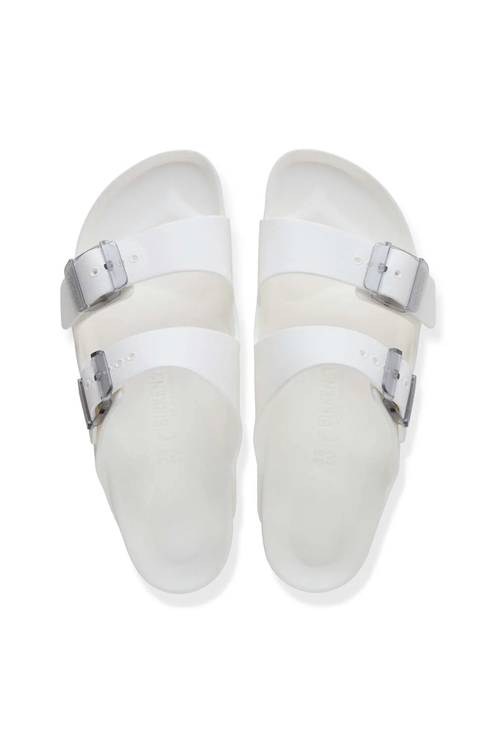 Birkenstock Arizona Stealth Buckle EVA Sandals for Women in White | 1031330 - Image 4