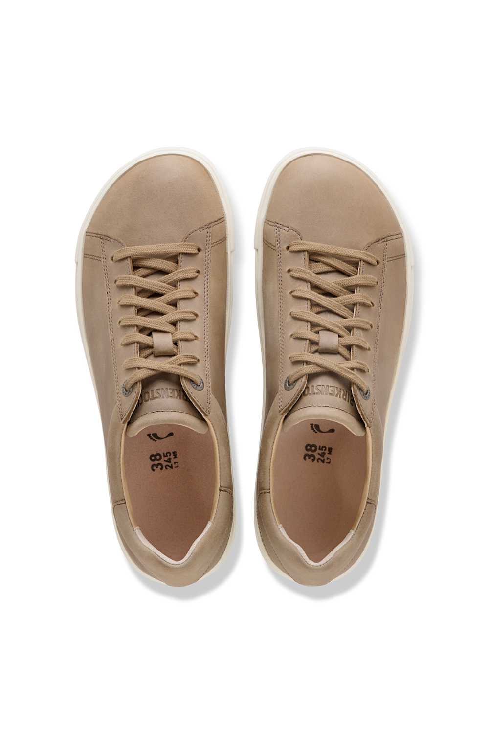 Birkenstock Bend Low Leather Shoes for Men in Tobacco | 1031551 - Image 4