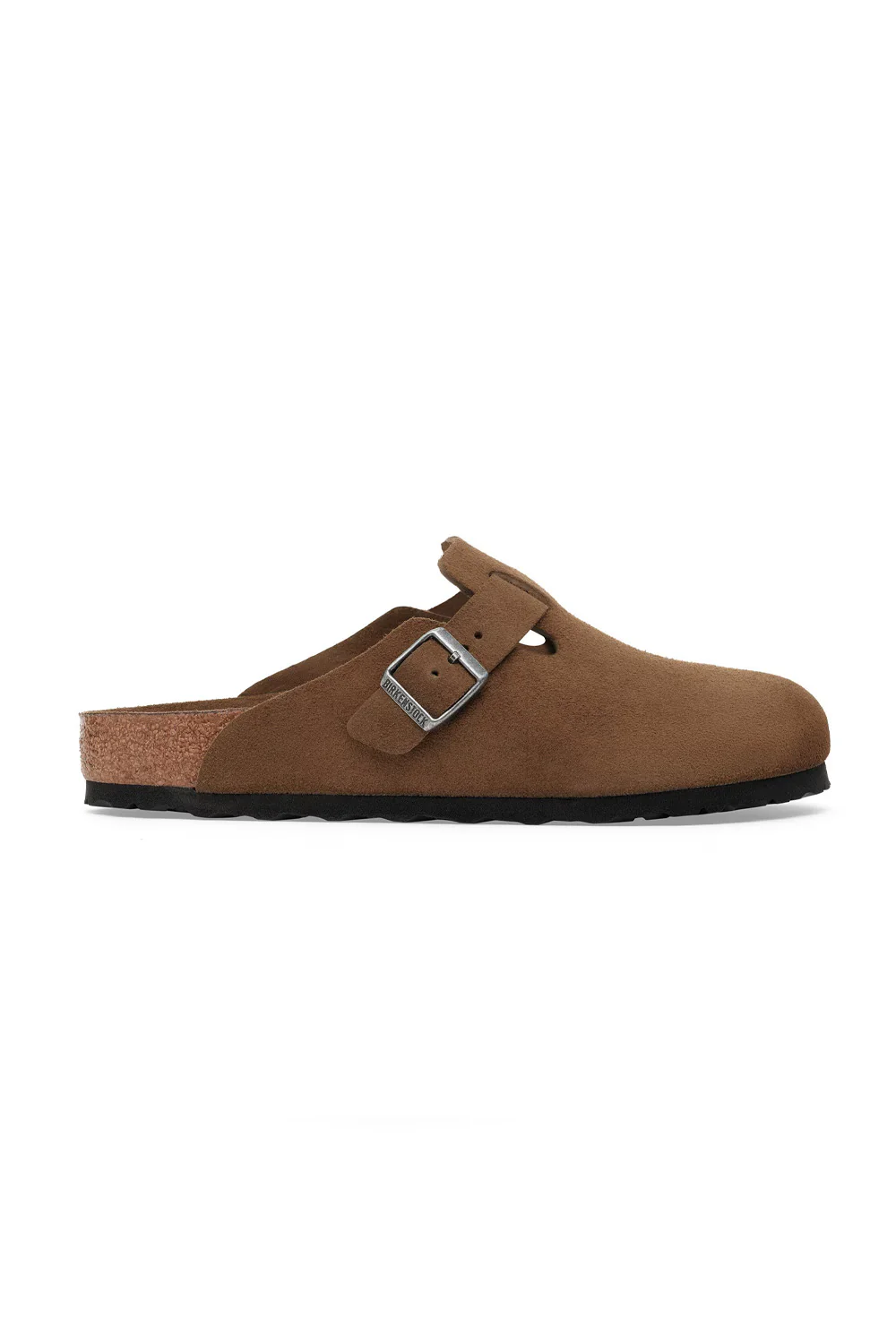Birkenstock Boston Soft Footbed Clogs for Women in Dark Tea Tonal | 1030861 - Image 6