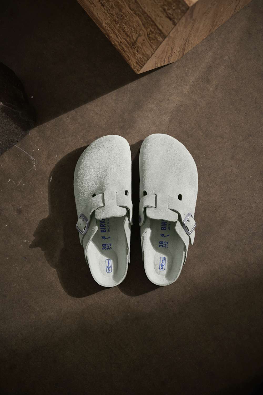 Birkenstock Boston Soft Footbed Suede Leather Clogs for Women - Image 2