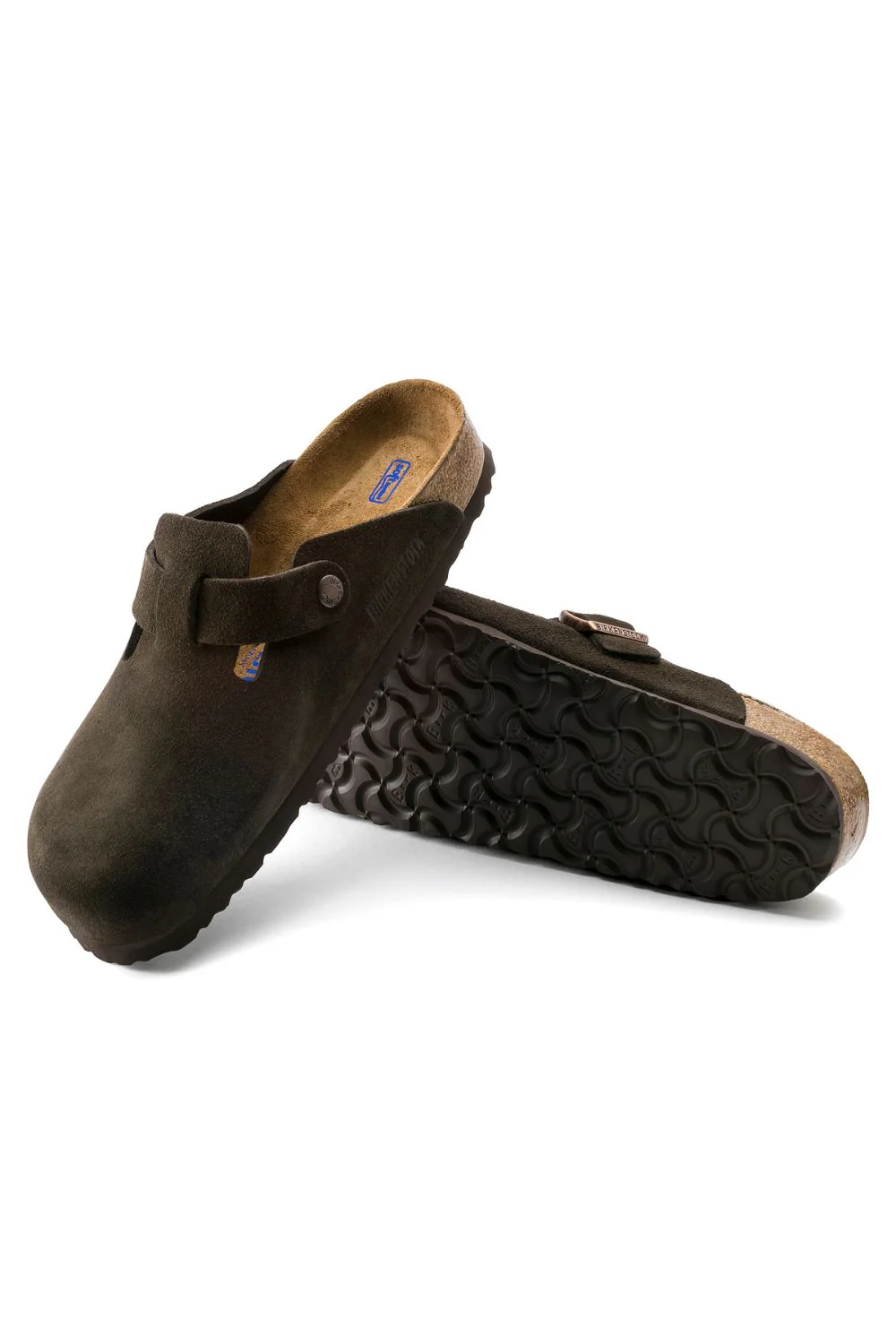 Birkenstock Boston Soft Footbed Suede Leather Clogs for Women - Image 3