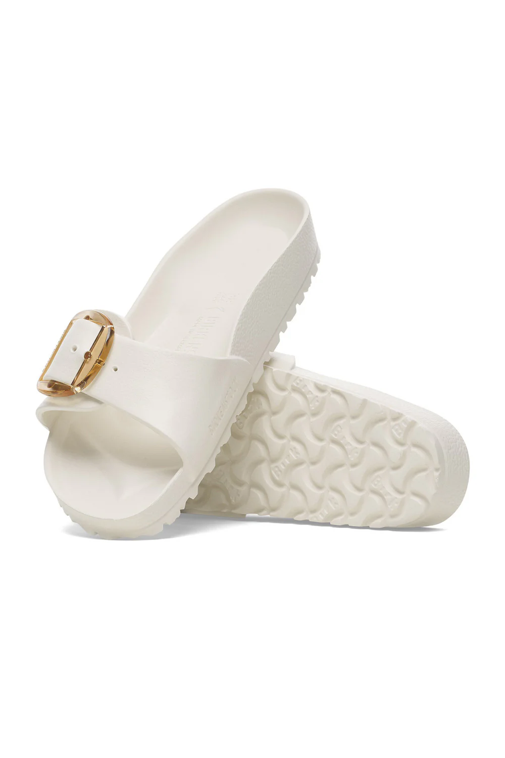 Birkenstock Madrid Big Buckle EVA Sandals for Women in Eggshell | 1029633 - Image 6