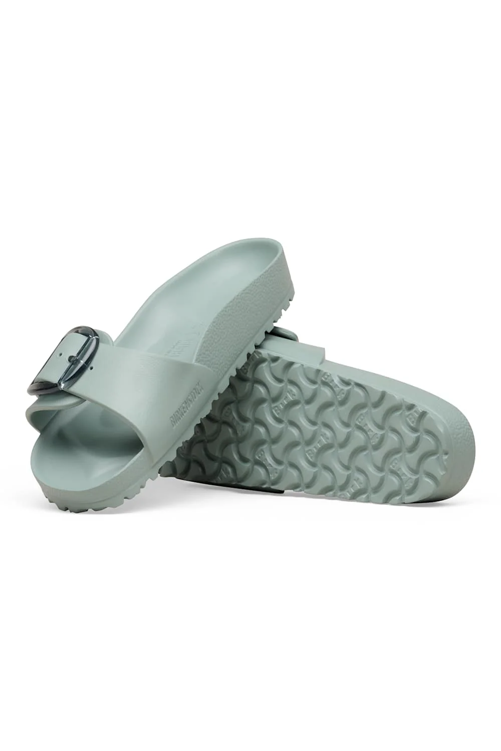Birkenstock Madrid Big Buckle EVA Sandals for Women in Pure Sage | 1031422 - Image 3