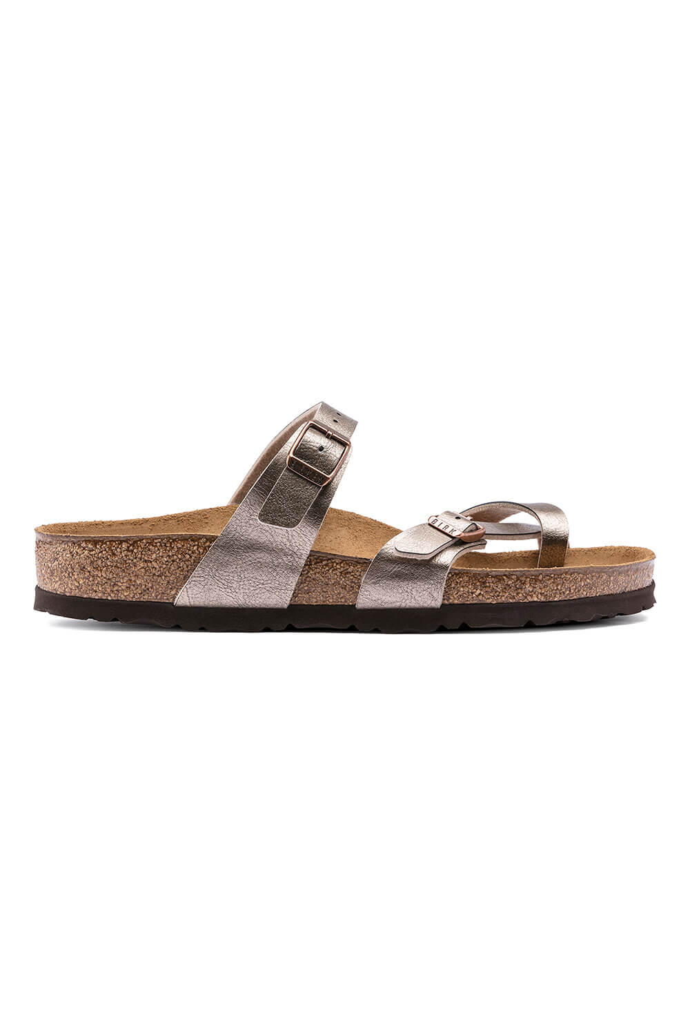 Birkenstock Mayari Birko-Flor Sandals for Women in Graceful Taupe | 1016408 - Image 5