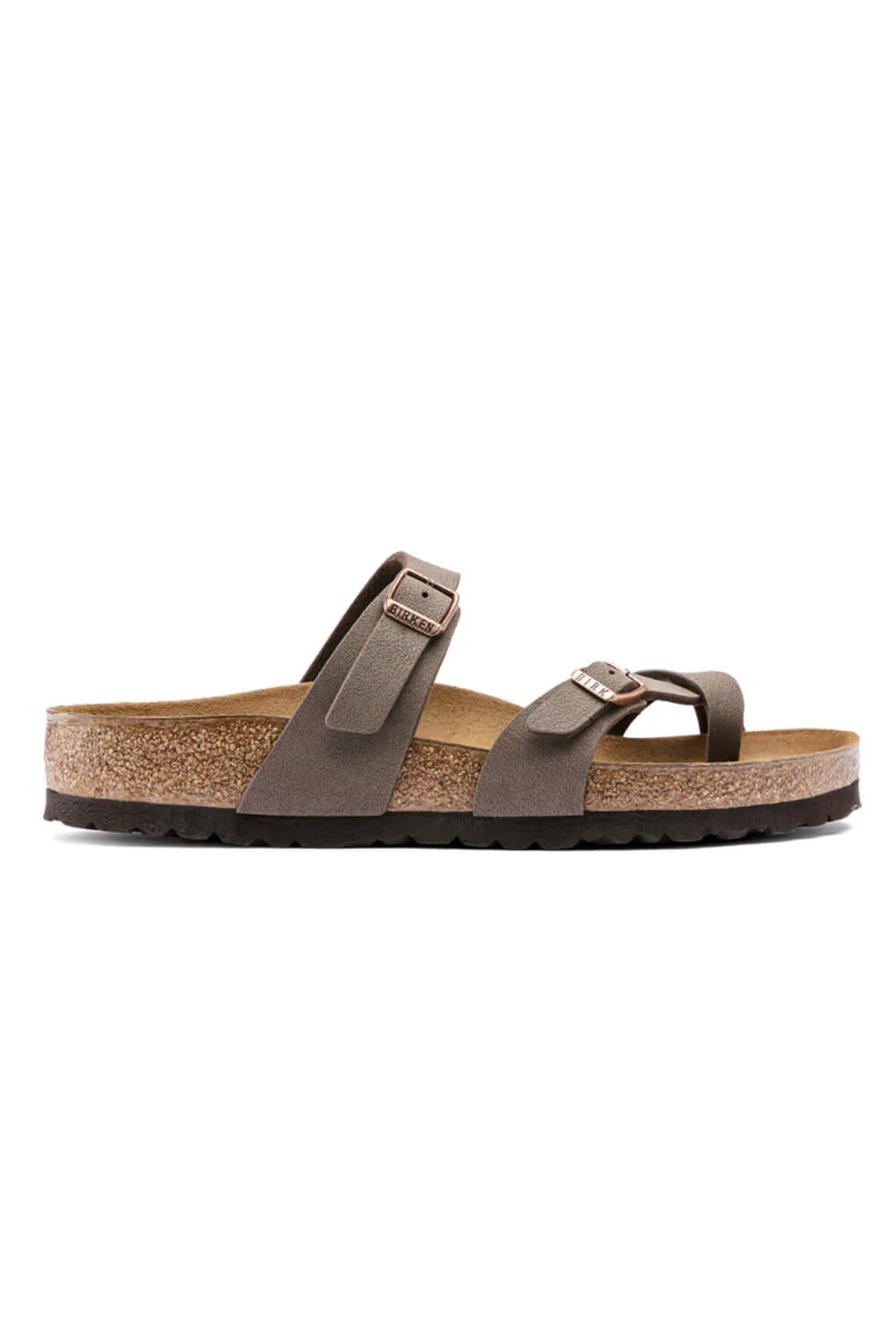 Birkenstock Mayari Birkibuc Sandals for Women in Mocha | 71061 - Image 5