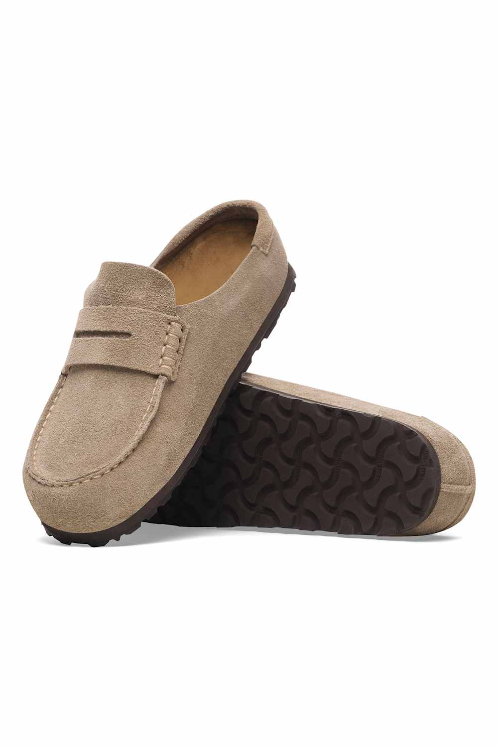 Birkenstock Naples Wrapped Clogs for Women in Taupe  | 1029710 - Image 4