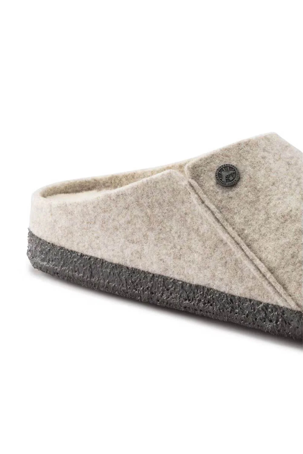 Birkenstock Zermatt Shearling Wool Felt Slippers for Women in Eggnog | 1020029 - Image 6
