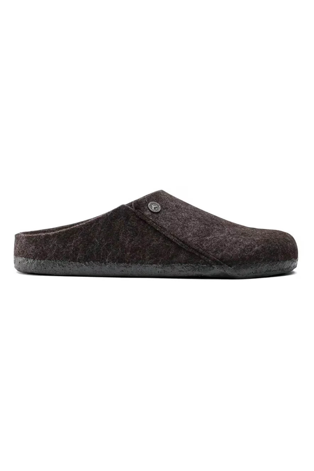 Birkenstock Zermatt Wool Felt Shearling Slippers for Men in Mocha | 1016570 - Image 7